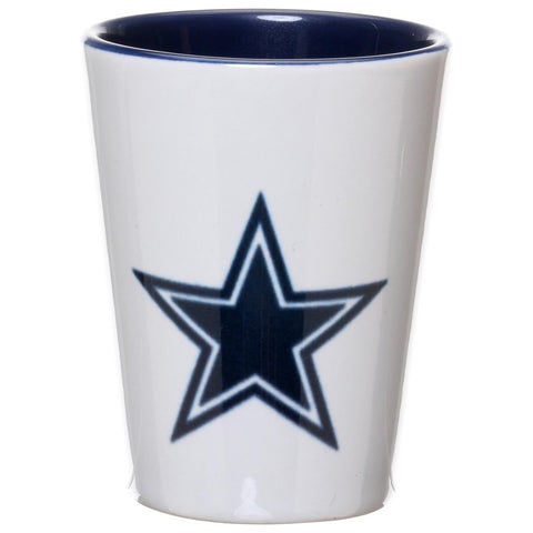 Dallas Cowboys 2oz. Inner Color Ceramic Cup