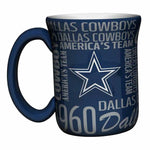 Dallas Cowboys 17 oz. Spirit Sculpted Mug