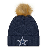 Dallas Cowboys Women's Luxe Pom Knit Hat
