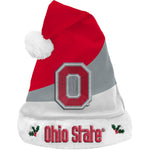 Ohio State Buckeyes Colorblock Santa Hat