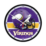 Minnesota Vikings Round Clock