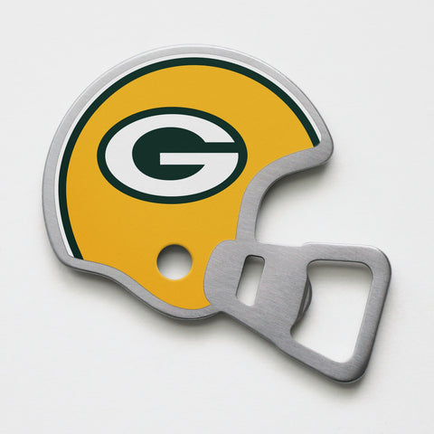 Green Bay Packers Season Opener Helmet Magnetic Bottle Opener