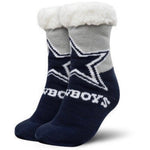 Dallas Cowboys Women's Footy Slipper Socks