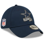 Dallas Cowboys New Era 2022 Sideline 39THIRTY Coaches Flex Hat - Navy