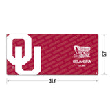 Oklahoma Sooners Logo Design Desk Pad
