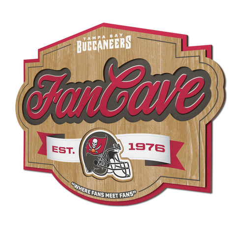 Tampa Bay Buccaneers 3D Fan Cave Sign
