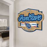 Tennessee Titans 3D Fan Cave Sign