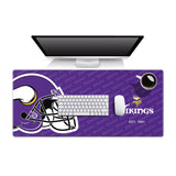 Minnesota Vikings Logo Design Desk Pad
