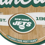 New York Jets 3D Fan Cave Sign