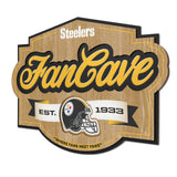Pittsburgh Steelers 3D Fan Cave Sign