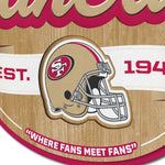 San Francisco 49ers 3D Fan Cave Sign