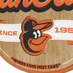 Baltimore Orioles 3D Fan Cave Sign