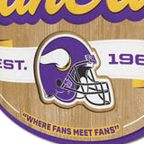 Minnesota Vikings 3D Fan Cave Sign