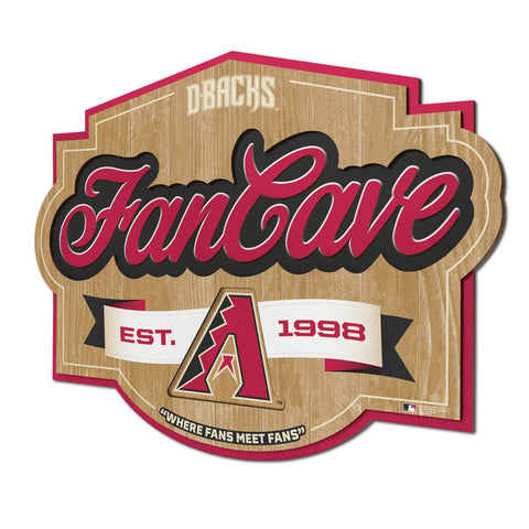Arizona Diamondbacks 3D Fan Cave Sign