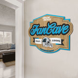 Carolina Panthers 3D Fan Cave Sign