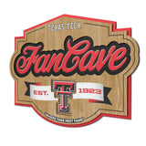 Texas Tech Raiders 3D Fan Cave Sign