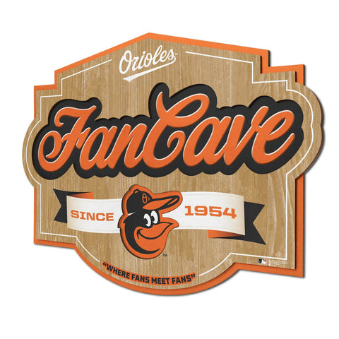 Baltimore Orioles 3D Fan Cave Sign