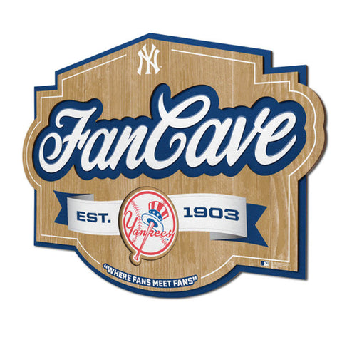 New York Yankees 3D Fan Cave Sign