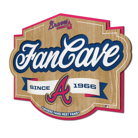 Atlanta Braves 3D Fan Cave Sign