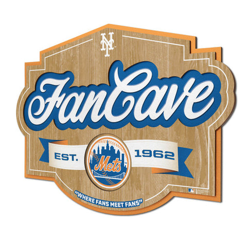 New York Mets 3D Fan Cave Sign
