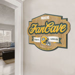 Green Bay Packers 3D Fan Cave Sign