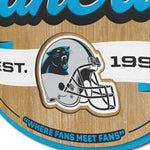 Carolina Panthers 3D Fan Cave Sign