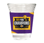 Los Angeles Lakers 2020 NBA Finals Champions 2oz. Party Shot Glass