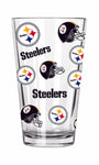 Pittsburgh Steelers All Over Print Pint Glass