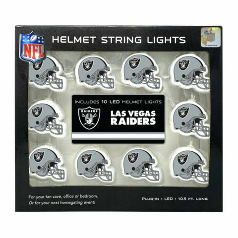 Las Vegas Raiders LED Helmet String Lights
