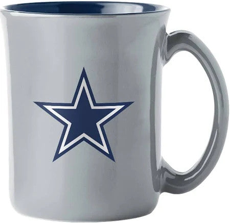 Dallas Cowboys Gray Cafe Mug