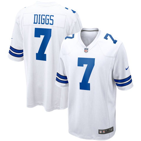 Dallas Cowboys Men's Nike Trevon Diggs White Game Jersey