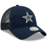 Dallas Cowboys Women's Primary Logo Glam Trucker 9TWENTY Snapback Cap