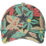 Dallas Cowboys Women's '47 Charcoal Plumeria Clean Up Adjustable Hat
