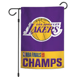 Los Angeles Lakers WinCraft 2020 NBA Finals Champions 12'' x 18'' 2-Sided Garden Flag
