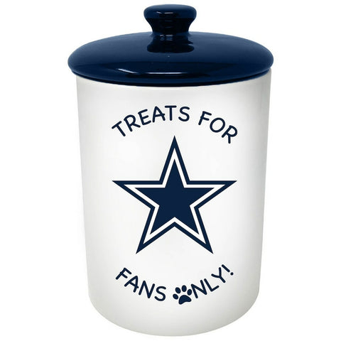 Dallas Cowboys Pet Treat Canister