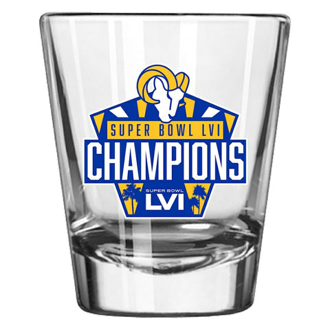 Los Angeles Rams Super Bowl LVI Champions 2oz. Shot Glass