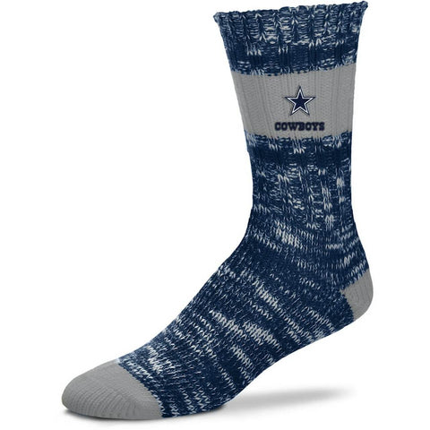 Dallas Cowboys Alpine Stripes Crew Socks