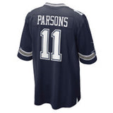 Dallas Cowboys  Men's Nike Micah Parsons Navy Game Jersey