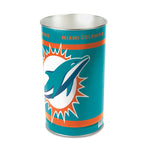 Miami Dolphins Wastebasket 15-Inch