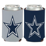 Dallas Cowboys 2 Sided Team Logo Can Cooler